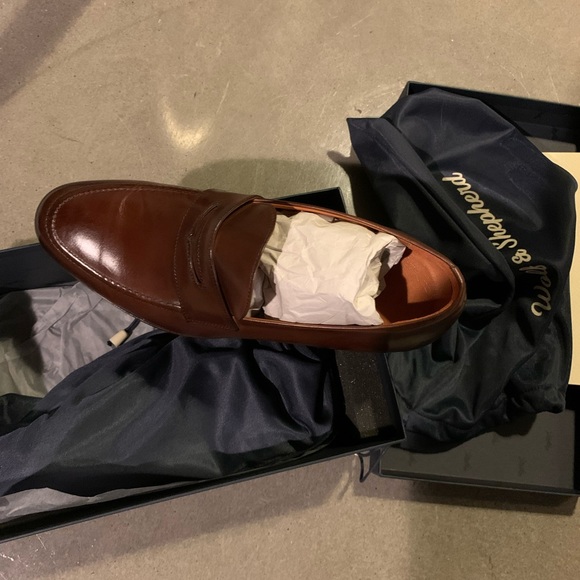 Wolf & Shepherd Ringer Loafer in Maple - Picture 6 of 10